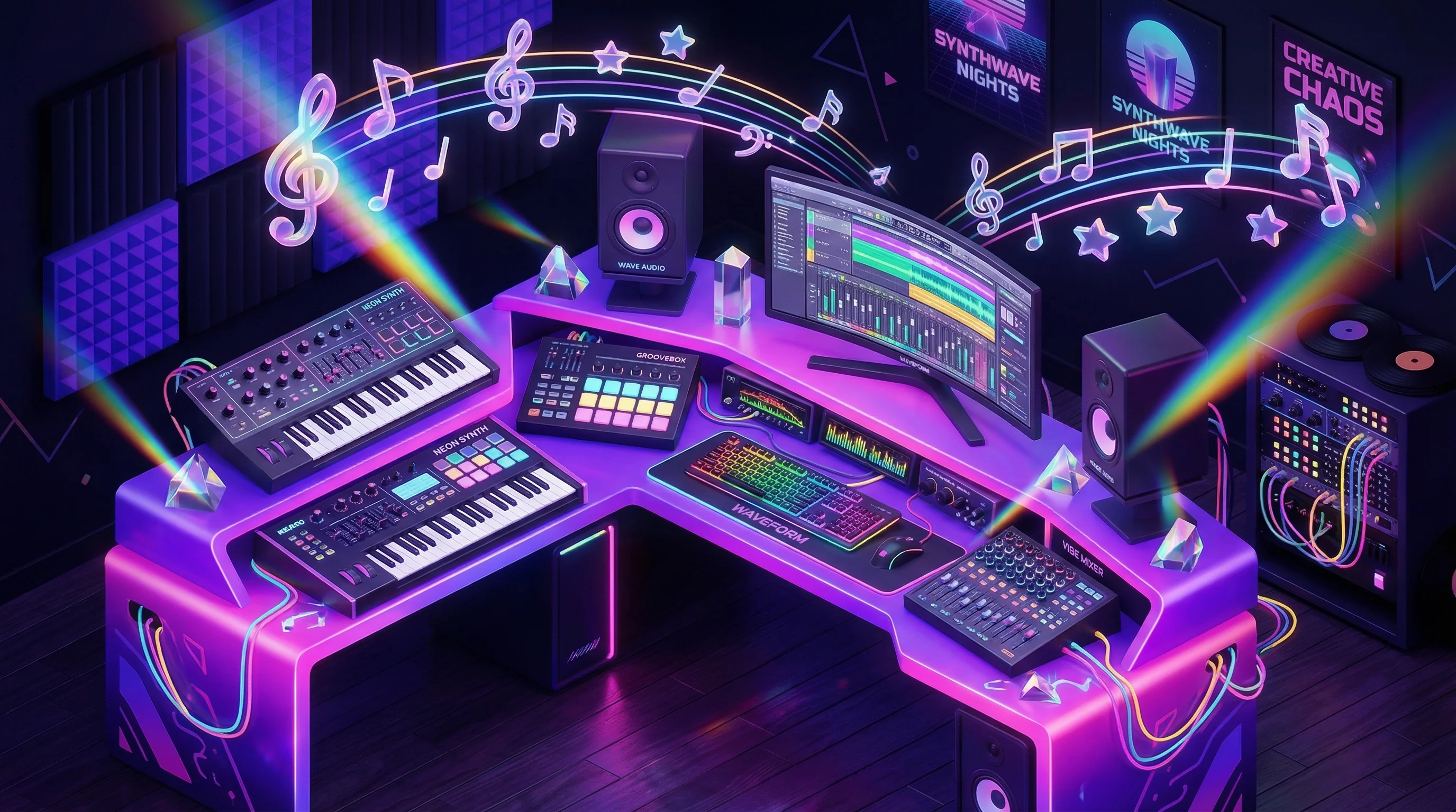 Lyrics to song interface where users paste lyrics and generate complete songs