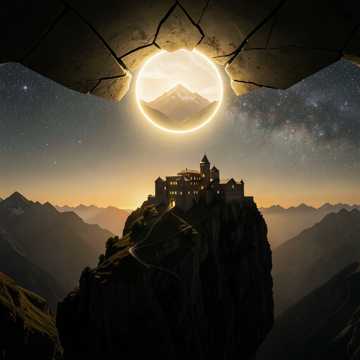 from his holy mountain